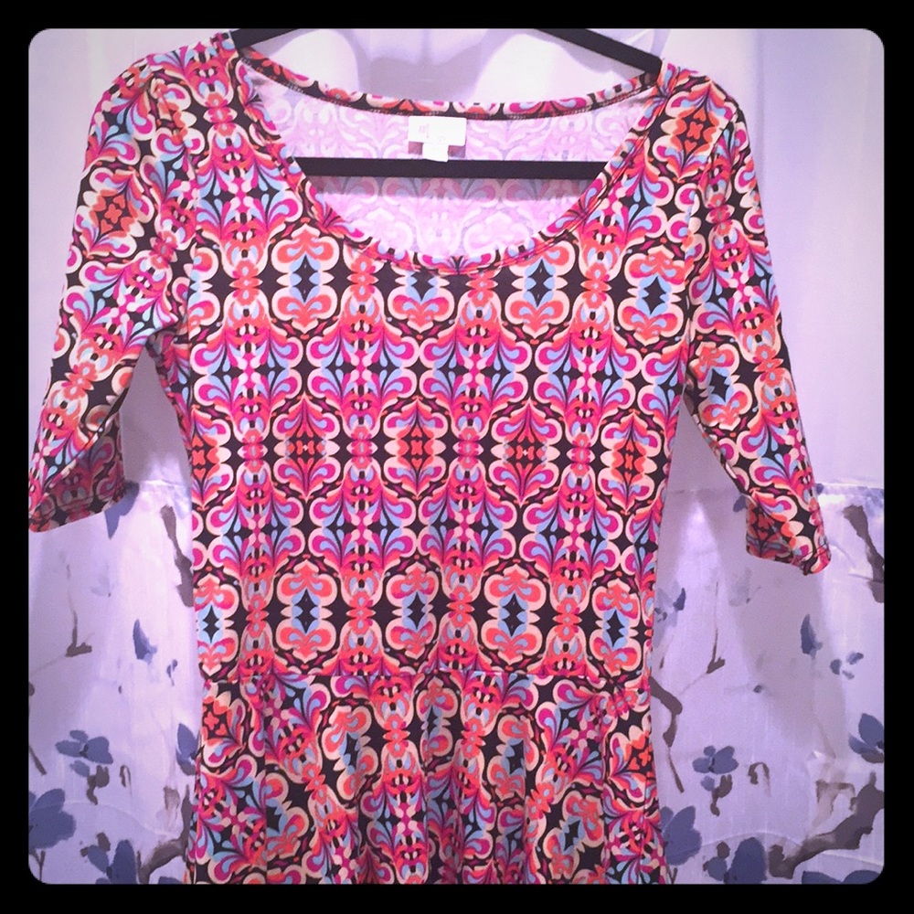 LulaRoe Nicole dress size medium